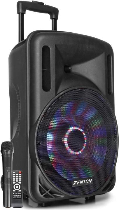 Actual product image Fenton FT12LED Active Trolley Speaker (Active, 1x 700 W)