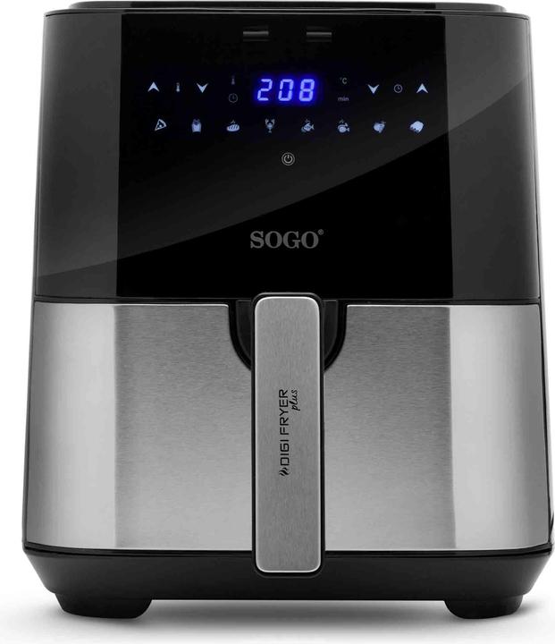 Produktbild Sogo AIR FRYER 5L DIGIFRYER S/S-1450W