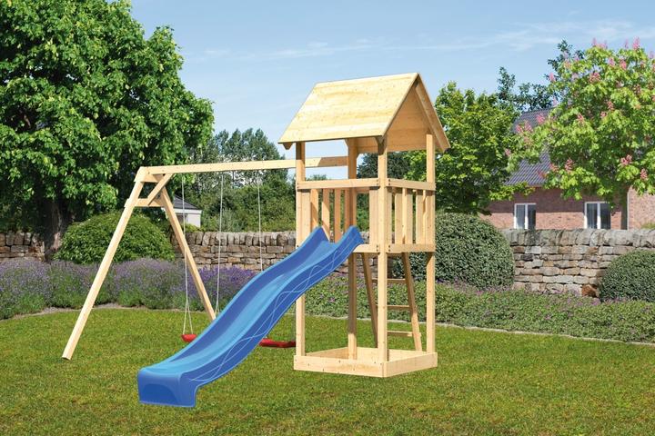 Produktbild Karibu Spielturm Lotti mit Doppelschaukel