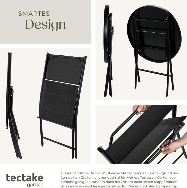 Immagine prodotto tectake Set da giardino Düsseldorf (60 cm)