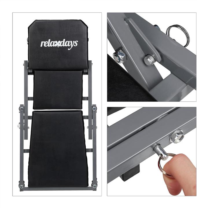Image du produit Relaxdays Planche à roulettes d'atelier
