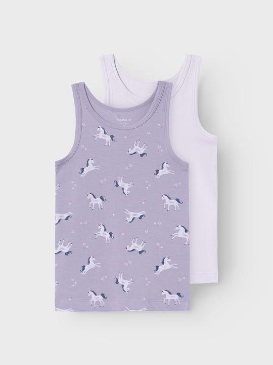 Produktbild Name it Nmftank Top 2p Lavender Unicorn Noos (86)