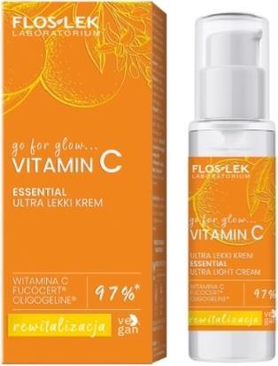 Floslek Laboratorium Go For Glow Vitamin C Ultra Light Cream For Day And Night 30 Ml (Körpercreme, 30 ml)