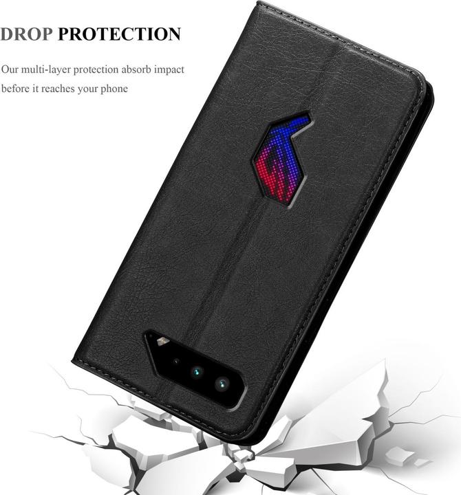 Produktbild Cadorabo Book Invis. Magnet Hülle (Asus ROG Phone 5)