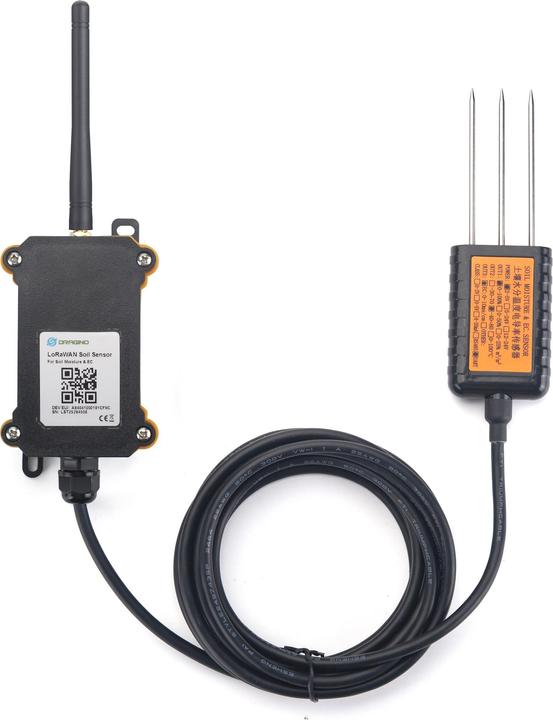 Actual product image Dragino LSE01 LoRaWAN Soil Moisture / EC Sensor Node 868MHz