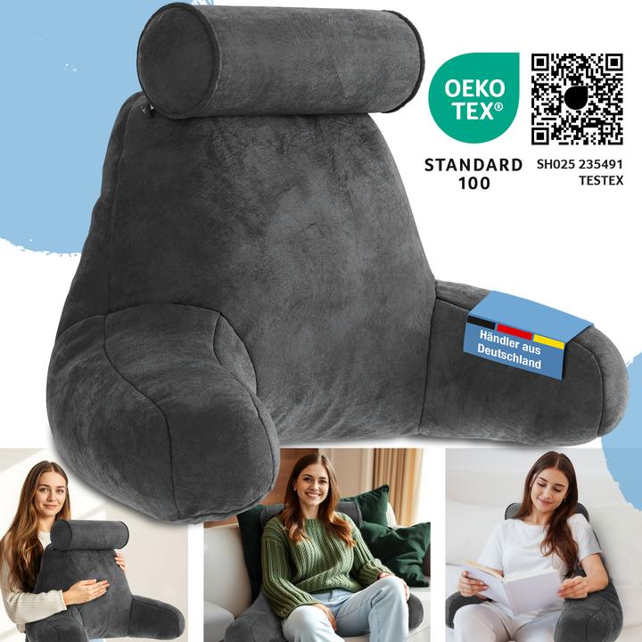 Image du produit Aktivshop Coussin de dossier (50 x 90 x 67 cm, 40 x 76 x 46 cm)