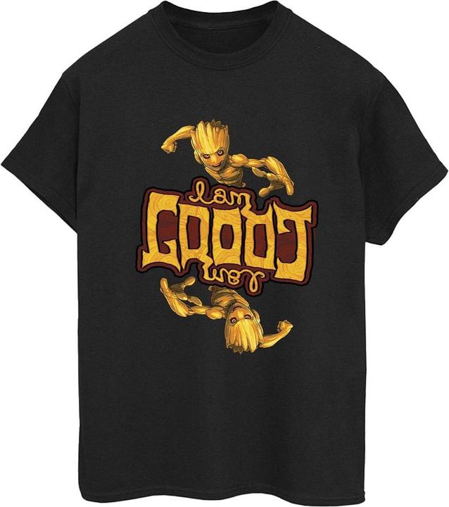 Immagine prodotto Guardians Of The Galaxy Groot Inverted Grain Maglietta Ampia Donna (XXL)