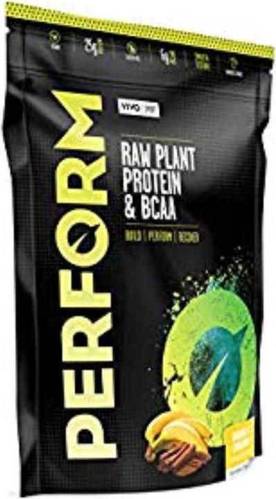 Image du produit Vivo Perform Raw Plant Protein & BCAA Banana & Cinnamon (Banane, Cannelle, 988 g)