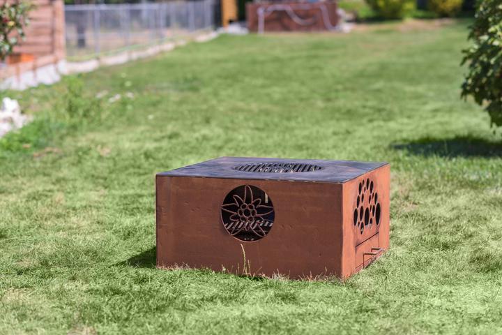 Immagine prodotto Eldur Cubo Pro Fuoco da Giardino (70 cm)
