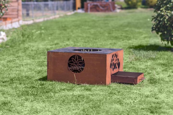 Immagine prodotto Eldur Cubo Pro Fuoco da Giardino (70 cm)