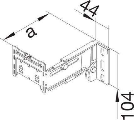 Actual product image Tehalit Parapet channel spacer