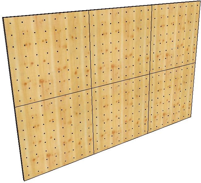 Actual product image Sport-Thieme Boulder Wall Kit Indoor Natur Pur, height 2.48 m