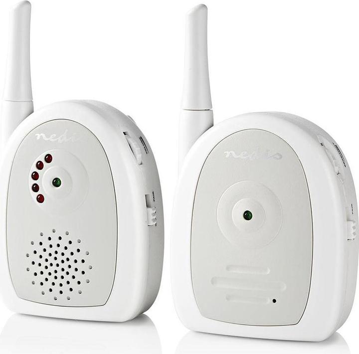 Produktbild Nedis Audio-Baby-Monitor | FHSS (Frequency-Hopping Spread Spectrum) | Reichweite: 300 m | Batteriebe (Babyphone Audio, 300 m)