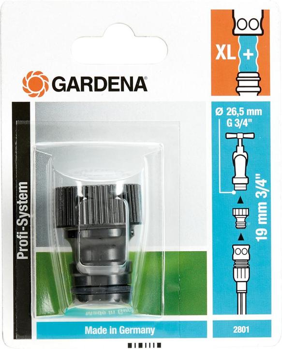 Actual product image Gardena Professional System 2801 (Tap adaptor, 19 mm)
