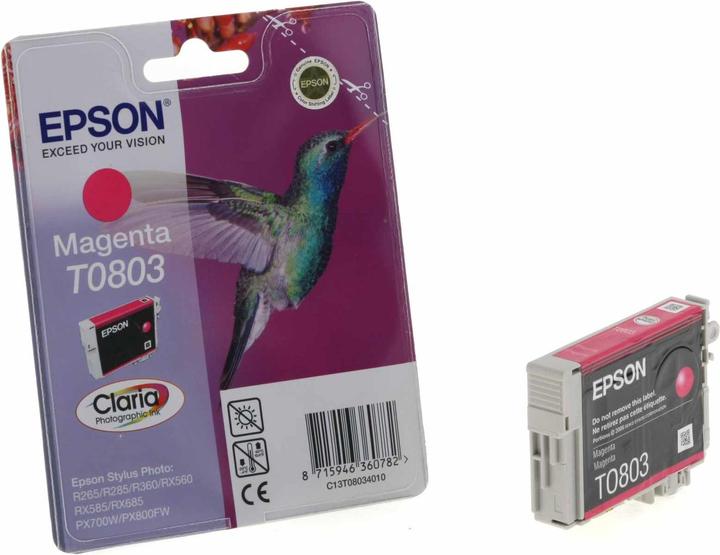 Image du produit Epson T0803 Claria Photographic (M)