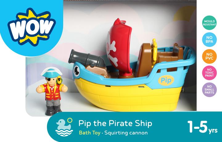 Actual product image WOW Pip the Pirate Ship