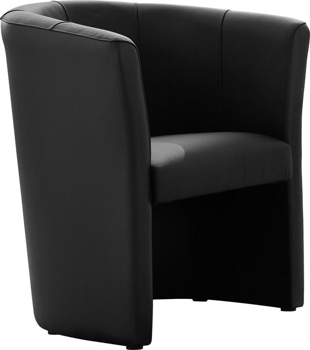 Actual product image Nowy Styl NowyStyl CLUB cocktail chair, genuine leather/imitation leather, fully upholstered, seat height 455