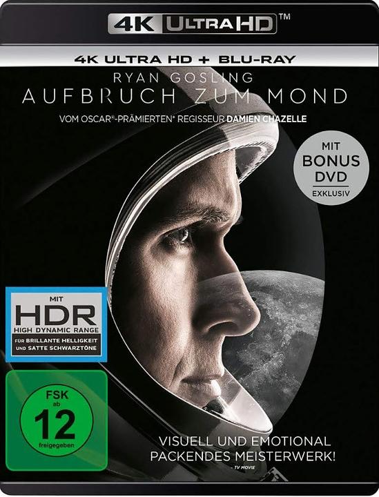 Actual product image Departure to the Moon 4K Blu Ray (4k Blu-ray, 2018, English, German)