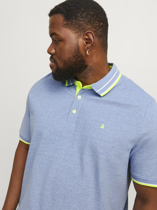 Actual product image Jack & Jones Classic Plus Size Polo Shirt (8XL)