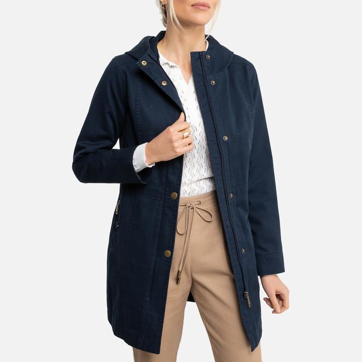 Image du produit Anne Weyburn Parka à capuche mi-longue pour l'intersaison (44)