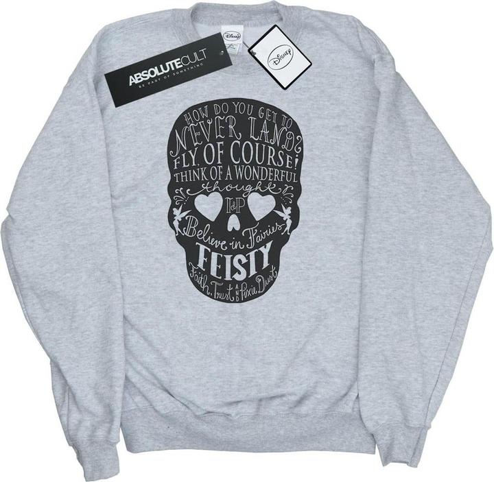 Disney Tinker Bell Skull Sweatshirt