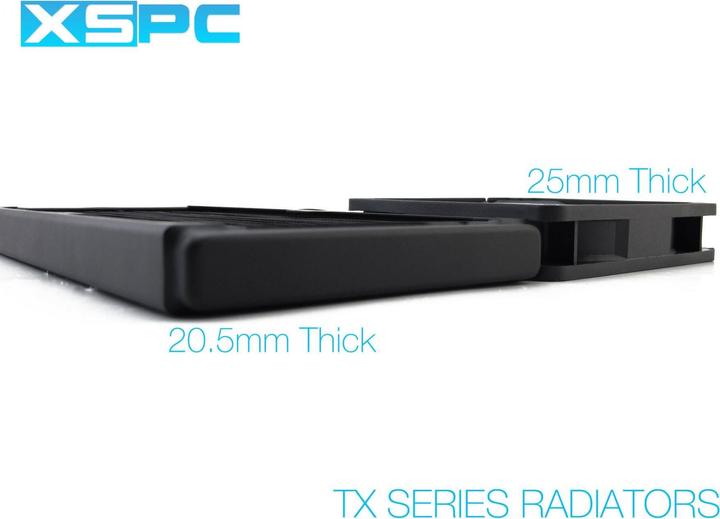 Actual product image XSPC TX360 Ultrathin Radiator (120 mm)