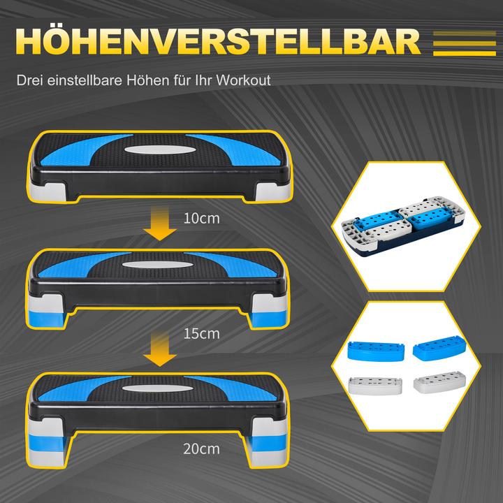Actual product image Homcom Black+Light blue+Grey
