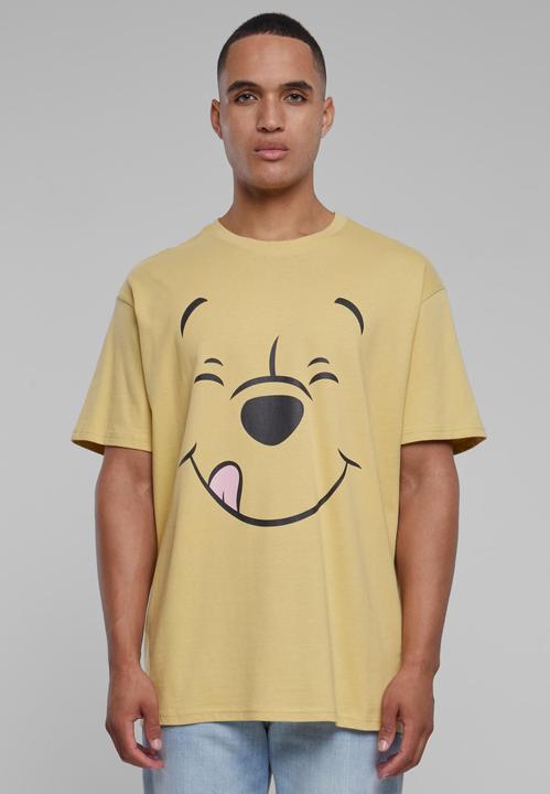 Actual product image Urban Classics Disney 100 Winnie the Pooh Face Tee - 119351 (4XL)