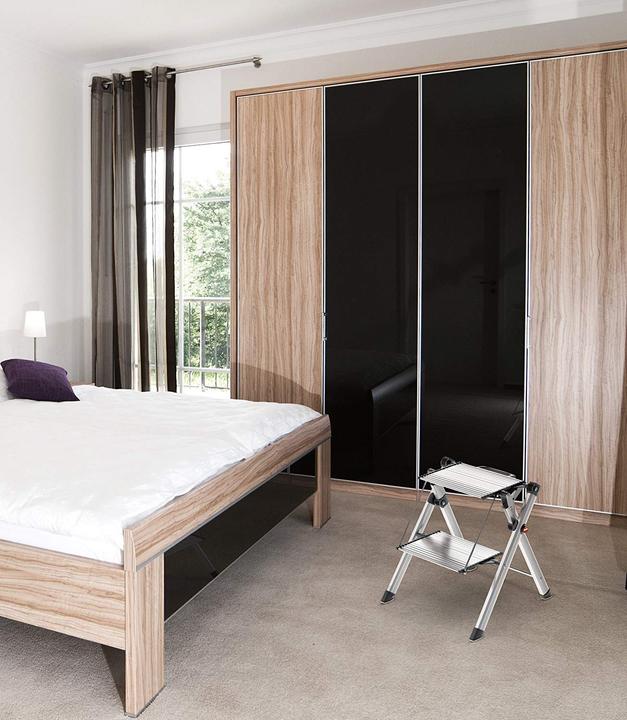 Image du produit Hailo MK80 ComfortLine, escabeau confort, 2 marches (Escabeau, 46 cm)