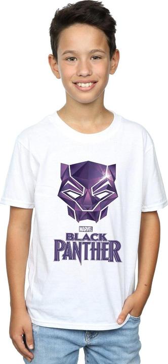 Image du produit Garçons - T-shirt avec logo du masque de la panthère noire (152, 158)