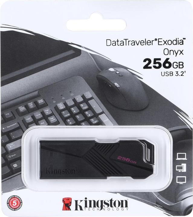 Immagine prodotto Kingston DataTraveler Exodia Onyx (256 GB, USB-A)