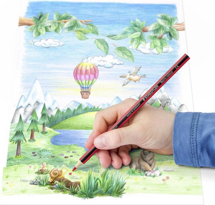 Immagine prodotto Staedtler Scatola di matite colorate Noris colour 185 con 24 pezzi, assortiti (24 colori, 24 x)