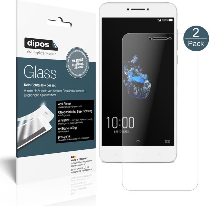 Actual product image Dipos Screen Protector Anti-Shock (2 Piece, Coolpad Cool Play 6)