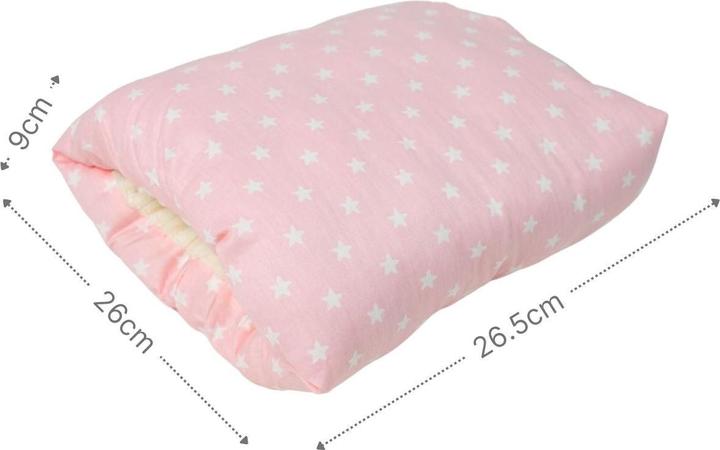 Actual product image Hermex Baby-Stillkissen Lagerungskissen Arm-Stützkissen Lagerungsrolle Entlastungspolster (26.50 cm)
