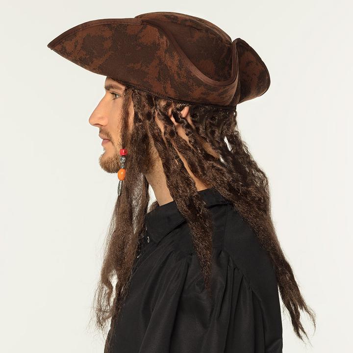 Image du produit Boland Piratenhut mit Rastalocken