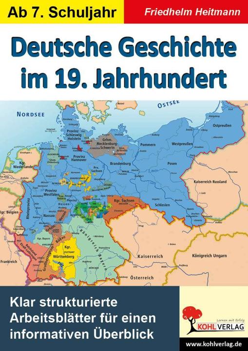 Immagine prodotto Deutsche Geschichte im 19. Jahrhundert (Tedesco, Friedhelm Heitmann, 2012)