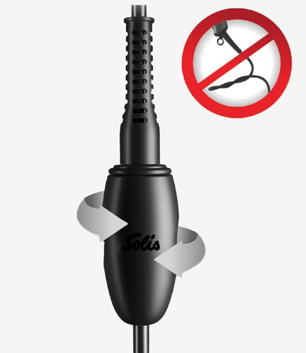 Immagine prodotto Solis Asciugacapelli professionale Fast Dry 360º ionico nero con cavo rotante a 360° (381)