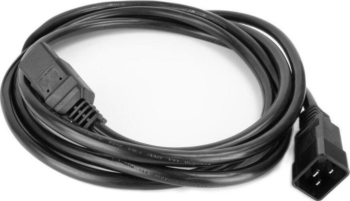 Produktbild Powercord C20 - C21 IEC60320 black 1 m (1 m)
