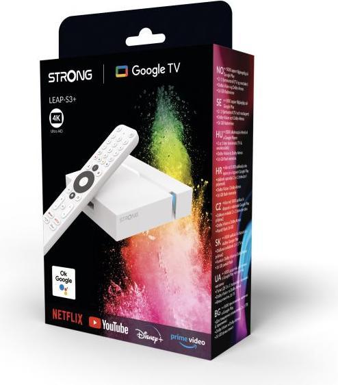 Image du produit Strong LEAP-S3+ V2 Boîtier UHD 4K (16 Go, Android 11)