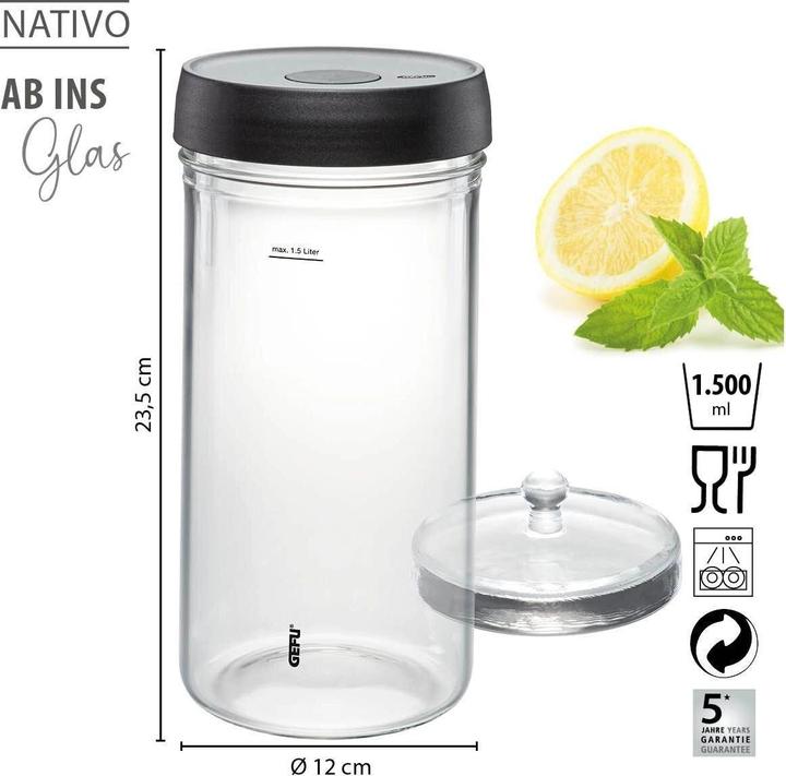 Image du produit GEFU Verre de fermentation (1 pcs, 1.50 l)