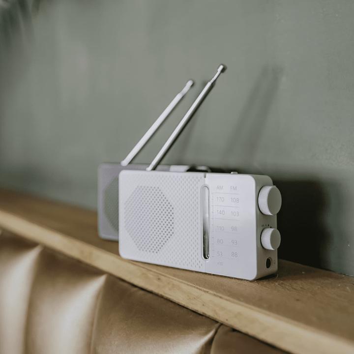 Actual product image Sangean SR36WHITE portable radio (AM, FM)