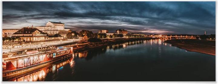 Produktbild Trenddeko Lichterfahrt in Dresden (60 x 30 cm)