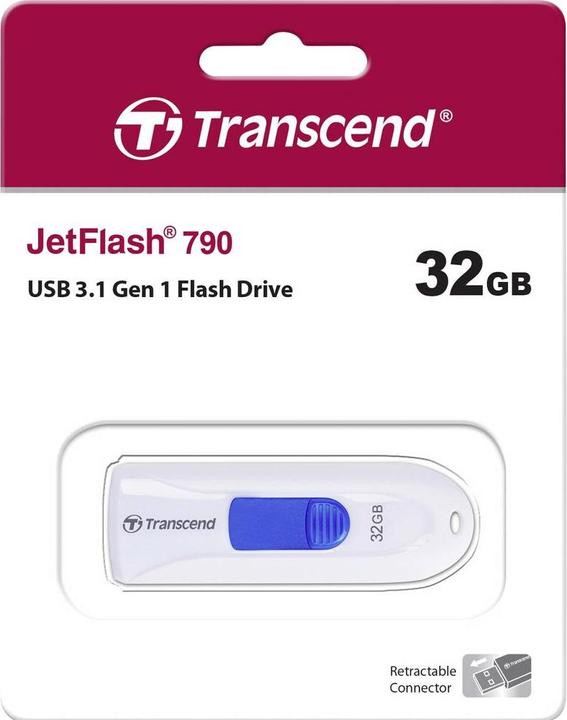 Produktbild Transcend JetFlash 790 (32 GB, USB 3.0, USB-A)