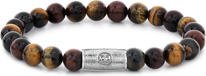 Image du produit Rebel & Rose Stones Only Who's Afraid of the Tiger Bracelet (19 cm, Acier inoxydable)
