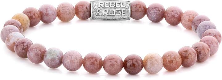 Immagine prodotto Rebel & Rose Solo pietre Bracciale Rose Garden (16.50 cm, Acciaio inossidabile)