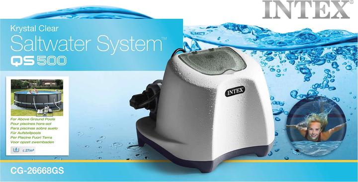 Actual product image Intex Krystal Clear QS500