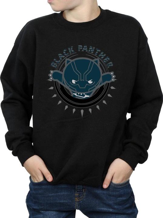 Immagine prodotto Kawaii Black Panther Pounce Felpa Ragazzi (128)