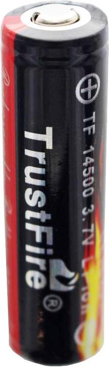 Actual product image Trustfire Battery 14500 protected Li-Ion cell (Flame) (1 pcs., 14500, 900 mAh)