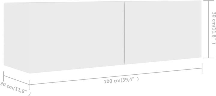 Produktbild VidaXL Lillie (100 x 30 x 30 cm)