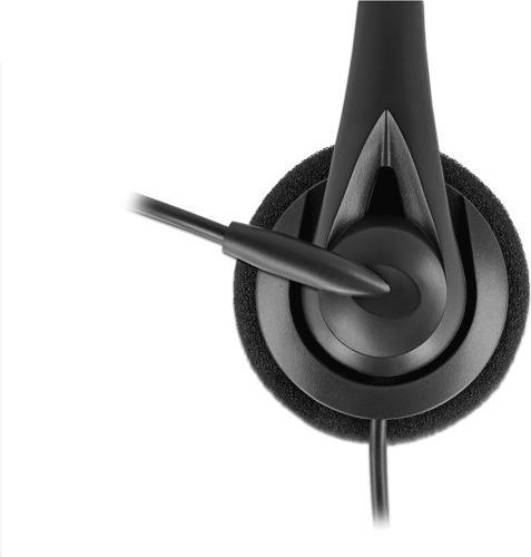 Actual product image Delock USB Stereo Headset with Volume Control for PC and Notebook (Cable, USB-A)